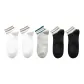 5 Pack, Black 2+White 2+White Gray