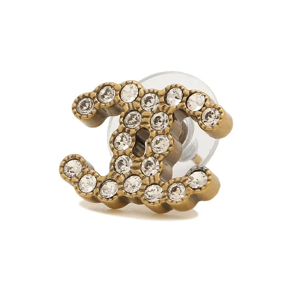 CHANEL Stud Earrings Women's-2