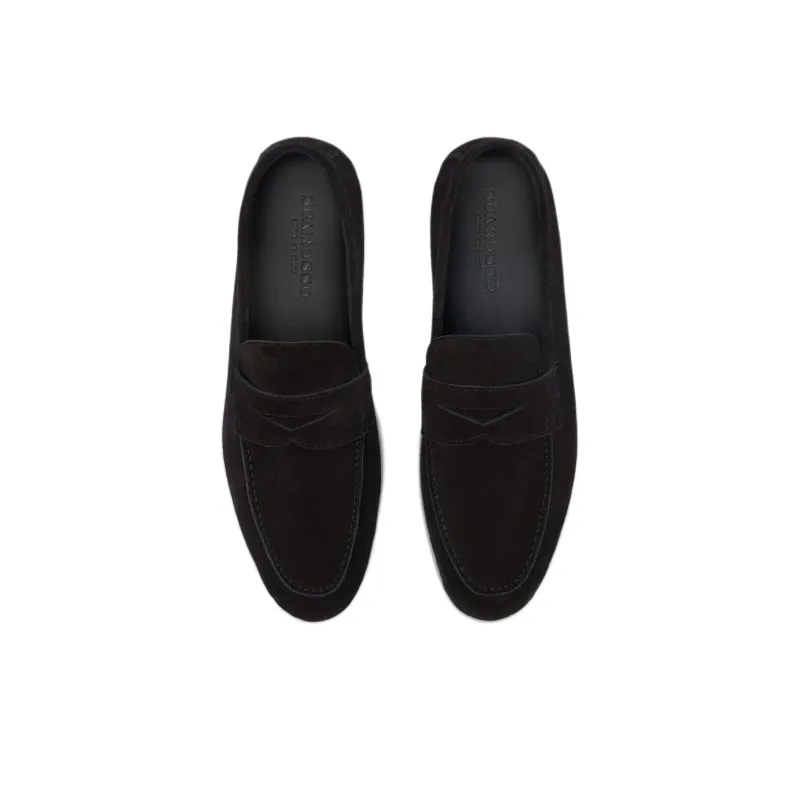 SCAROSSO Luciano Almond Toe Loafers-3