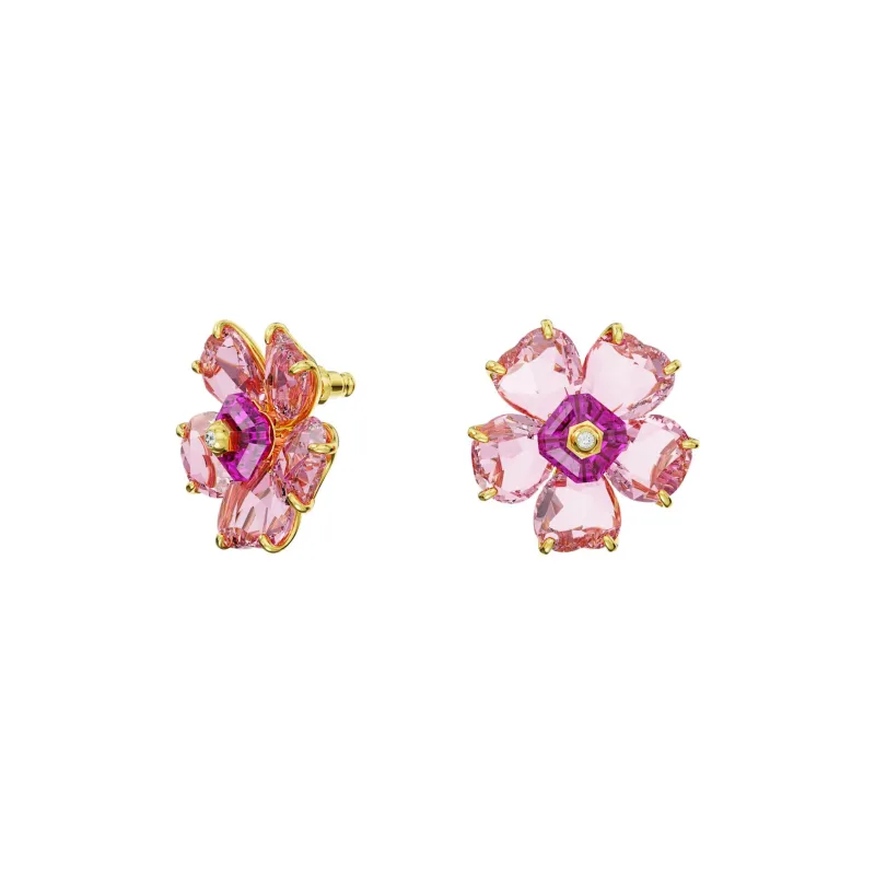 Swarovski Florere Faux Crystal Stud Earrings Women's-1