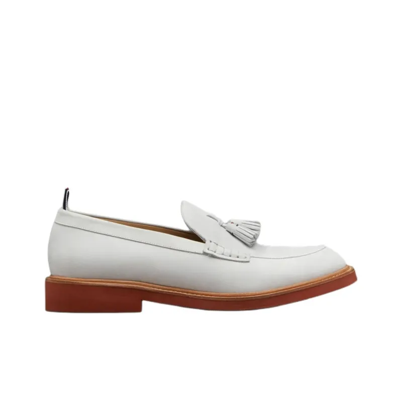 THOM BROWNE Tasselled Leather Loafers-1