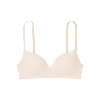 Victoria's Secret INCREDIBLE Collection 6940 Gathering Wireless Push Up Bra Women's Champagne