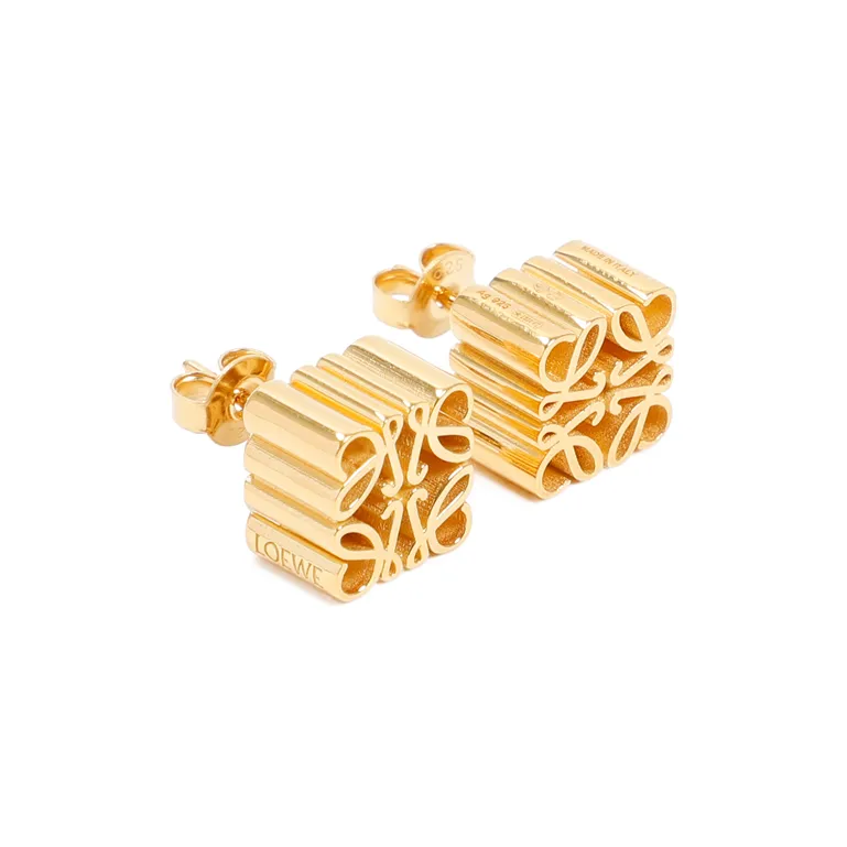 LOEWE Anagram Stud Earrings-1