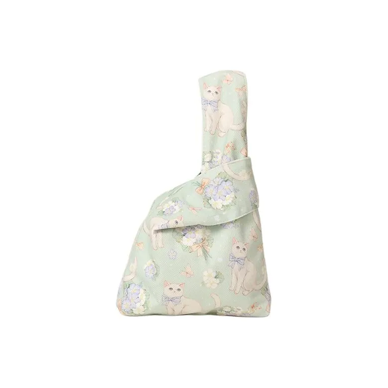 NEARAY Polyester Handbag Trumpets Women's Green-1