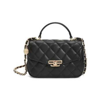 BELLE Artificial Leather Chain Bag, Handbag, Crossbody Bag Regular Women's Solid Color Plain