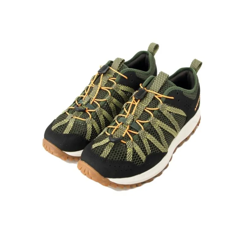 MERRELL Wildwood Aerosport Durable Breathable Low-Top Outdoor Shoes Men's Green-2