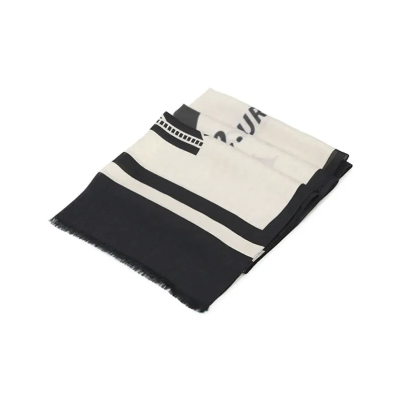 Lanvin Knit Scarves Women's Ecru-2
