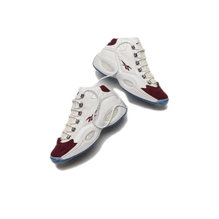 Reebok Question Mid Packer Shoes Burgundy-3