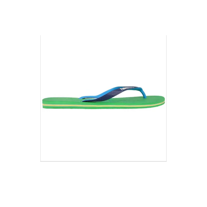 Havaianas Brasil Mi Flip Flops Unisex Apple Green-1