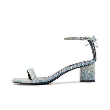 Staccato Diva Chunky Heels One Strap Sandals Women's
