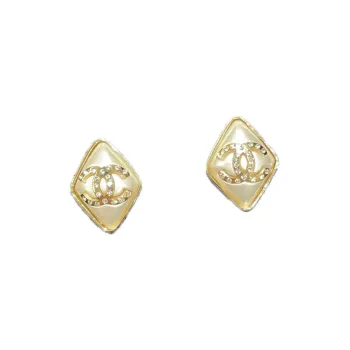 CHANEL 2021 Cc Mark Earrings
