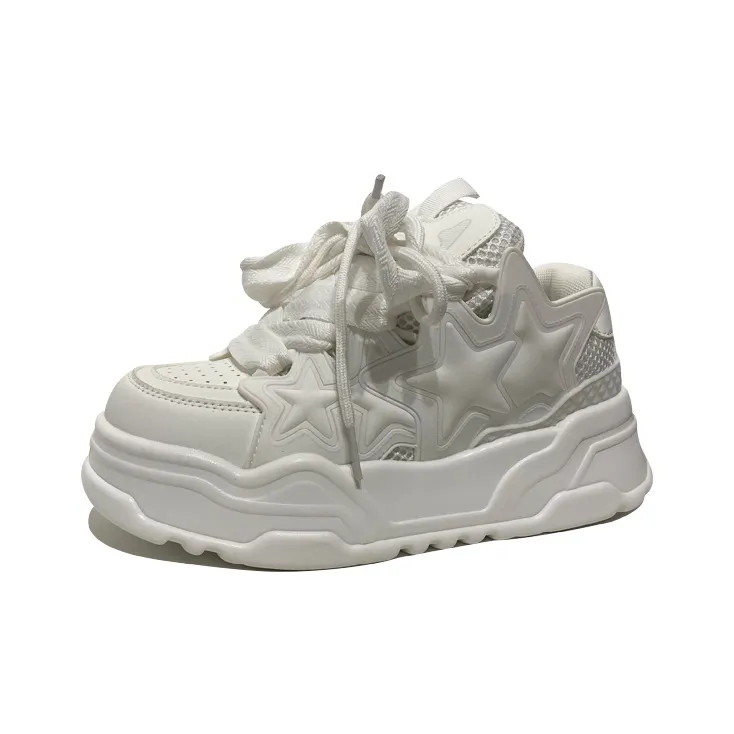 XLAIII Cushioned Slip-Resistant Low-Top Chunky Sneakers Unisex-2