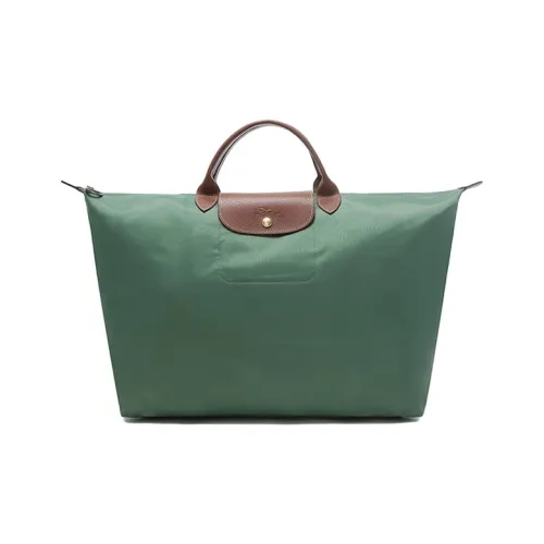 Gelato Fabric Travel Bag Dumpling Bag Handbag Large Size Women's Sage Green