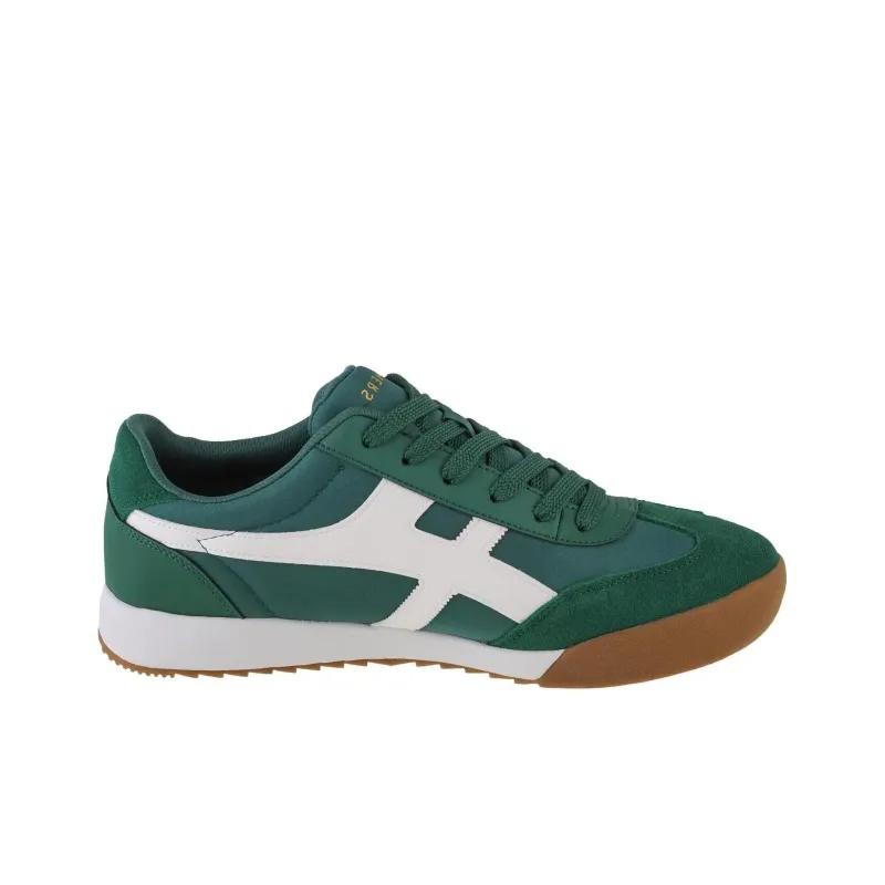 Skechers Street Breathable Low Top Casual Shoes Men's Green White-1