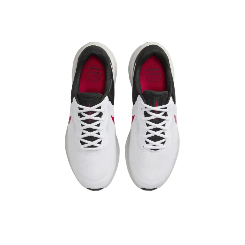 Nike Revolution 7 White Black Photon Dust Fire Red-3
