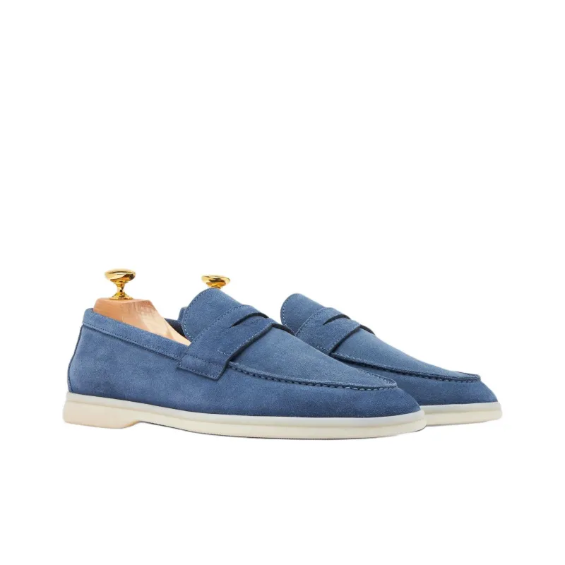 SCAROSSO Luciano Almond Toe Loafers-1