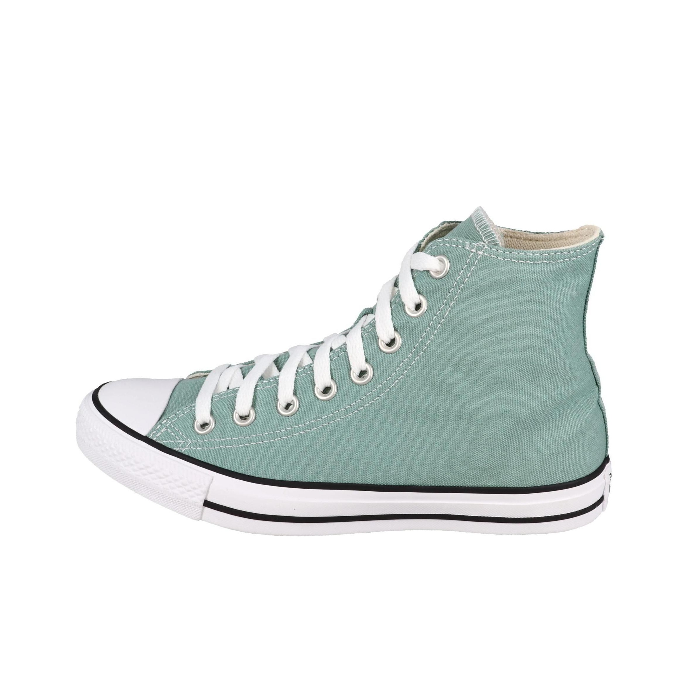 mint green converse low tops