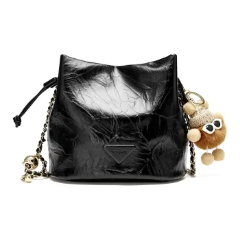 JOSINY PU With Cow Leather Premium Commuter Crossbody Bag Trumpets Women's