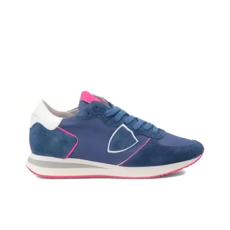 PHILIPPE MODEL Paris Suede Low-top Sneakers-1