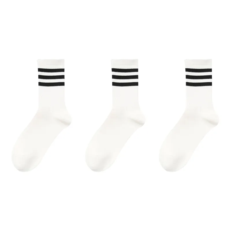 XXLLG Mid Calf Socks Unisex 3 Pack-11