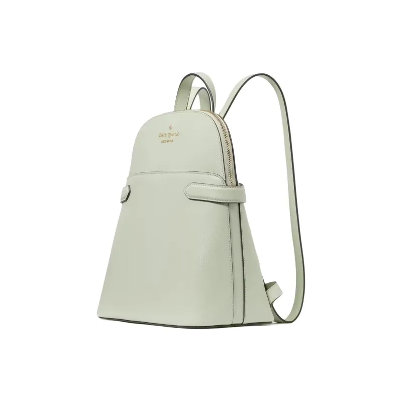 Kate Spade Staci Saffiano Leather Backpack Women's Light Olive-1