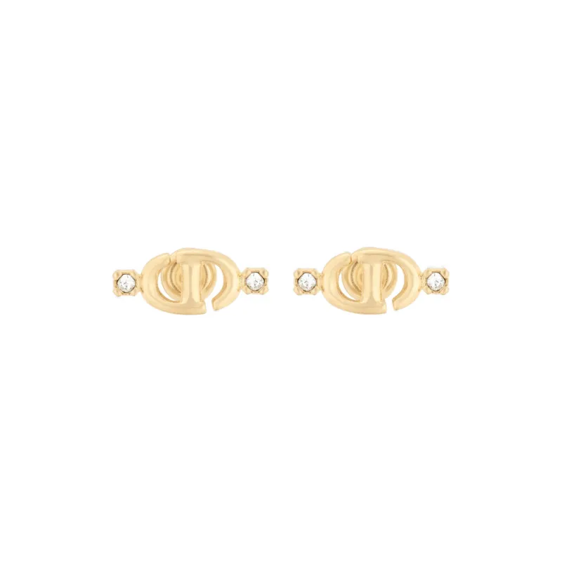 DIOR Metal Stud Earrings Women's-0