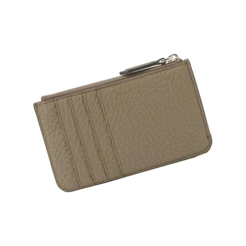 FENDI Calfskin Wallet Women's Truffle Beige-3