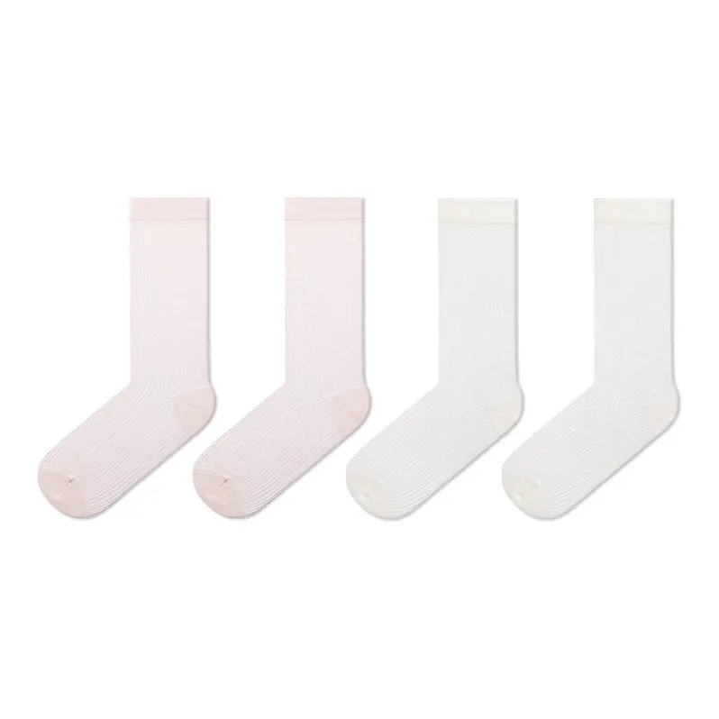 Duanmei Mid Calf Socks Women's 4 Pack-1