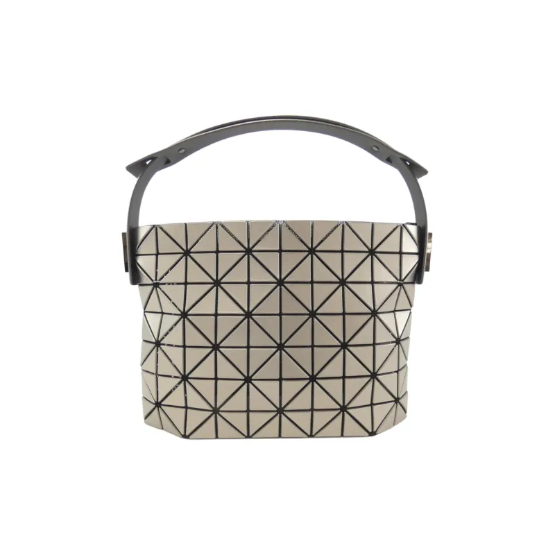 ISSEY MIYAKE Polyvinyl Chloride Resin Tote Bag, Shopping Bag, Handbag, Shoulder Bag Women's Metallic-2