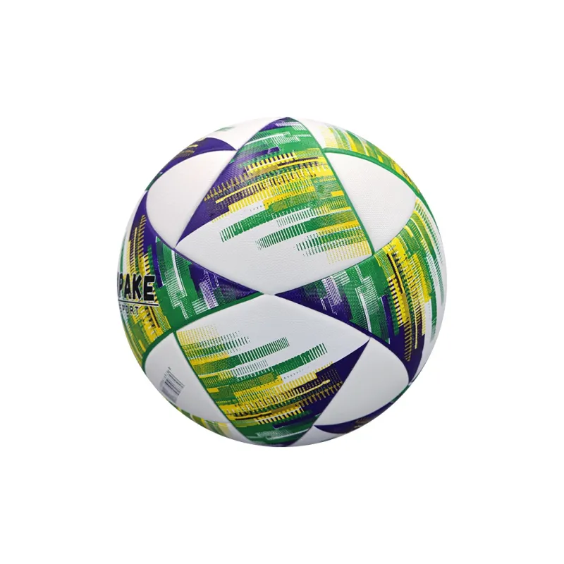 SIPAKESPORT Size 5 Soccer PU Seamless Thermal bonding Unisex White Green-2