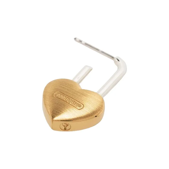 AMBUSH Small Heart Padlock Earring-2