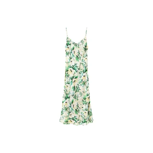 NINI WEST Slip Dresses Women's Green Flowers