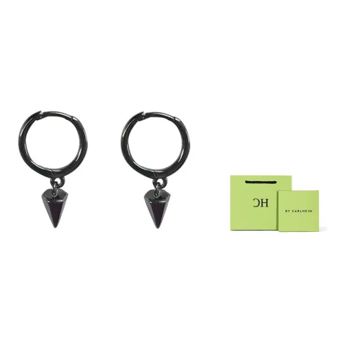 CARLHEIM Stud Earrings Unisex Black