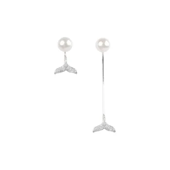 PIARA Faux Pearl Stud Earrings Women's