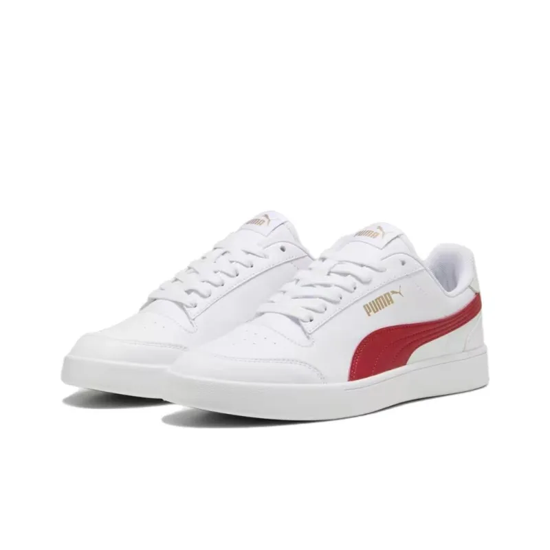 PUMA Shuffle 'White Red'-2