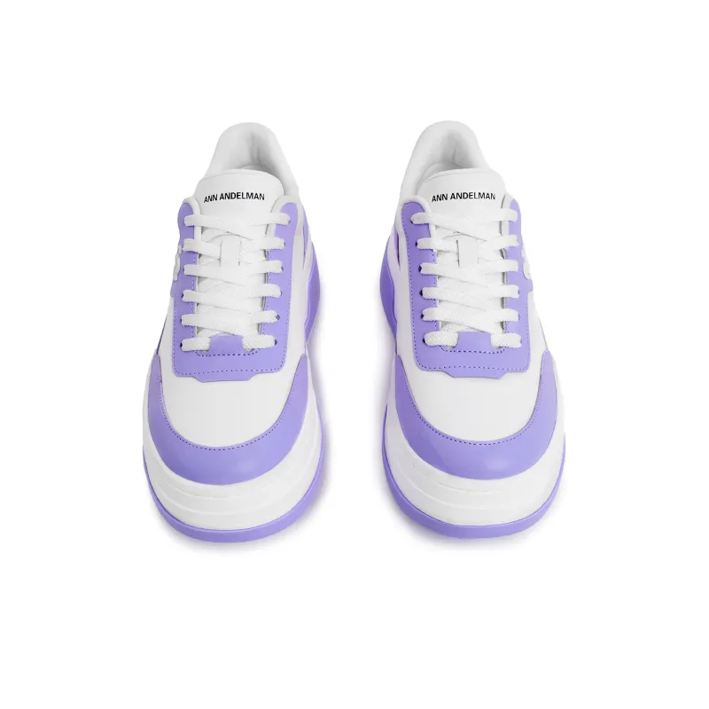 ANN ANDELMAN Arcade Blanc Height Increasing Low Top Skateboard Shoes Women's-11