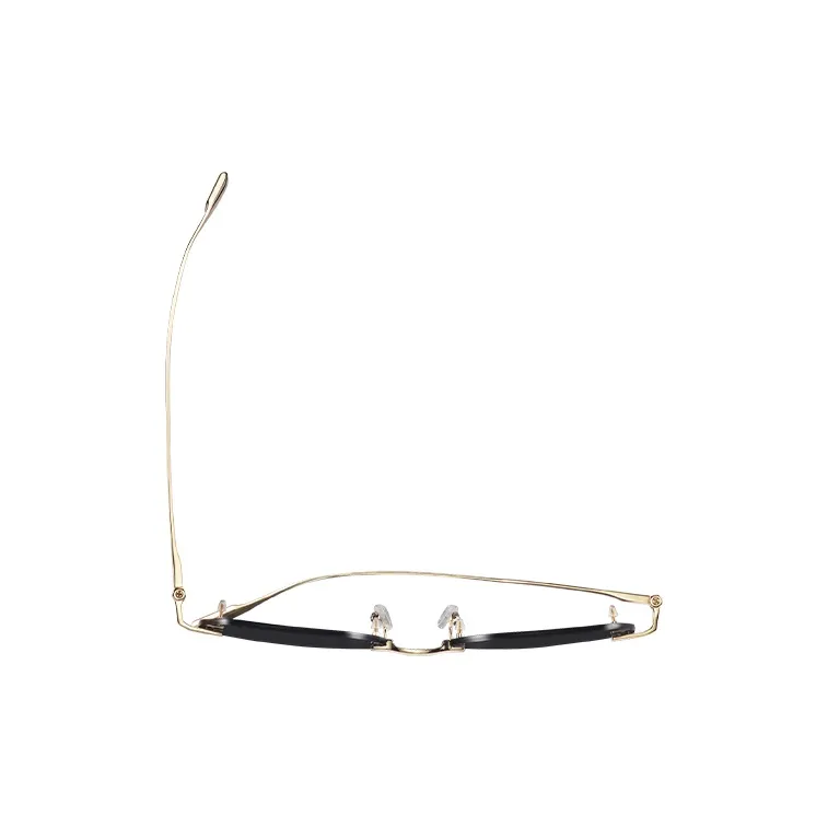 MUJOSH Astral Series Round Metal Rimless Atmosphere Enhancing Color Changing Sunglasses With Feather Light Feel Unisex-3