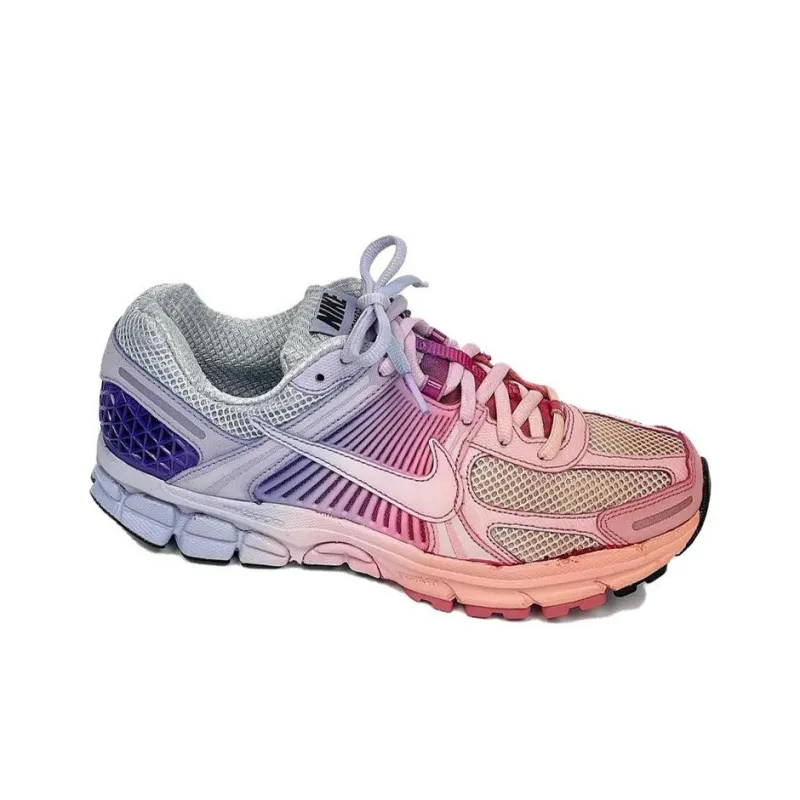 Nike Air Zoom Vomero 5 Slip Resistant Low Top Running Shoes Men's Purple Pink-1