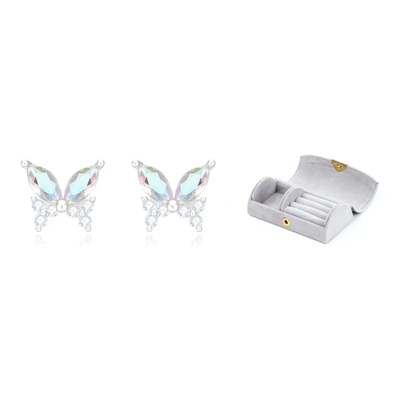 CARLHEIM S925 Silver/Alloy Stud Earrings Women's-4