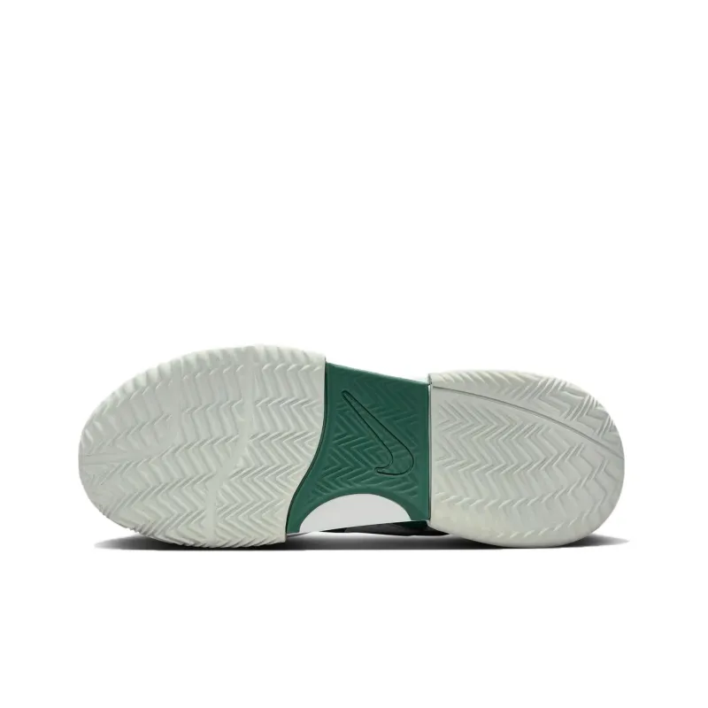 Nike Court Lite 4 Cushioning Wear Resistant Low Top Tennis Shoes Women's White Green-5