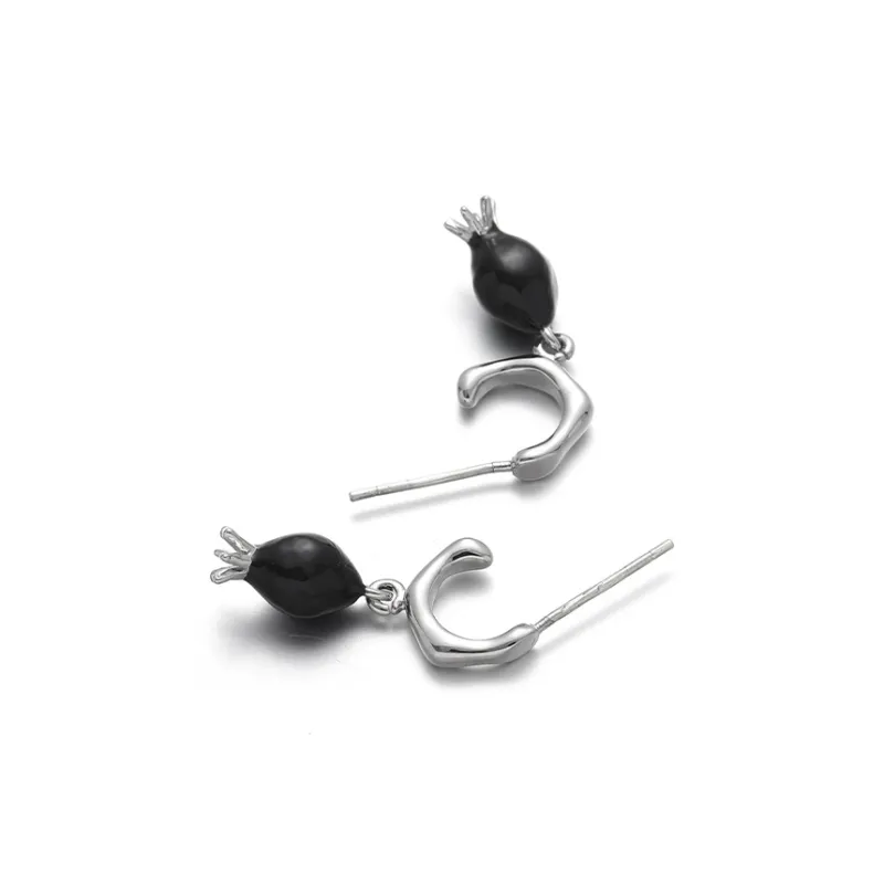 Roaelove Enamel Earrings Women's-2