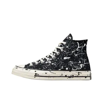 Converse Chuck Taylor All Star 70 Hi Archive Paint Splatter Black White