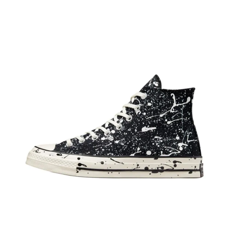 Converse Chuck Taylor All Star 70 Hi Archive Paint Splatter Black White-0