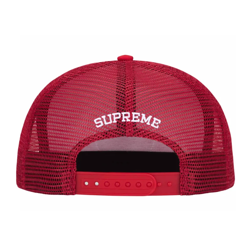 Supreme Black Cat Mesh Back 5 Panel-1