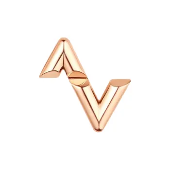 LOUIS VUITTON Lv Volt Upside Down Stud Pink Gold   Per Unit
