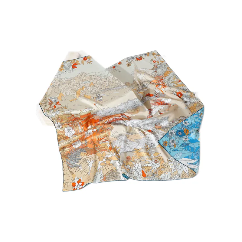 Hang Silk Road Silk Scarves Women's-1