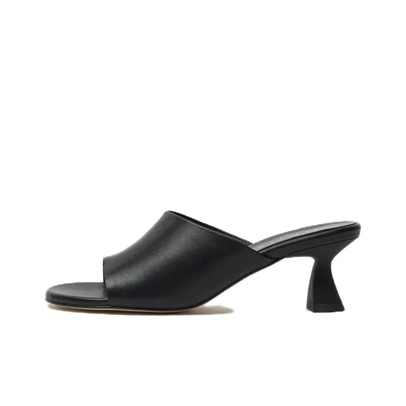 MIISTA Slide Slippers Women's Black-0