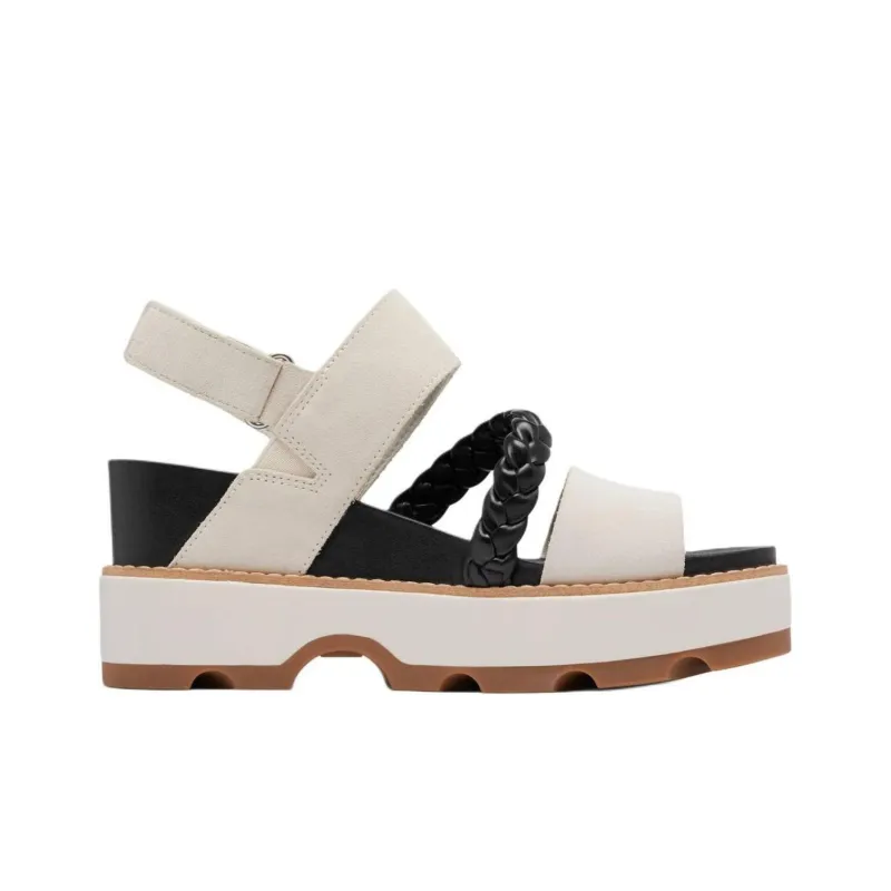 SOREL Joanie Strap Sandals Women's Black Gray Color-1