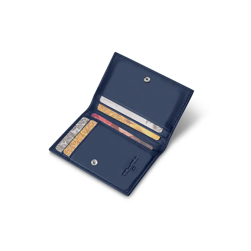 WilliamPOLO Cow Leather Card Holder Regular Men's Multicolor-7