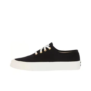 Maison Kitsune Slip Resistant Low Top Skateboard Shoes Men's Black